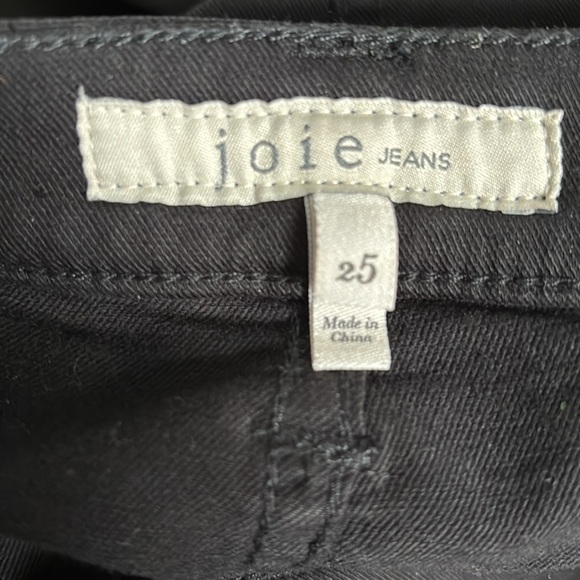 JOIE Malbi Black Jogger Pants Size 25 - Picture 9 of 11
